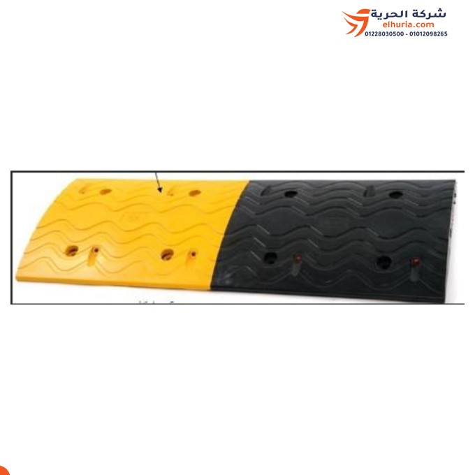 The ideal industrial rubber bump – safety and comfort in controlling vehicle speed